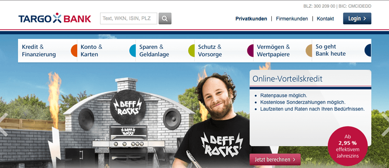 targobank screen